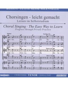 Chorsingen leicht gemacht -  Gioacchino Rossini: Petite Messe Solennelle (Tenor) CD