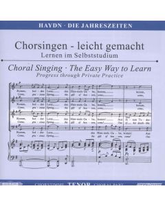 Chorsingen leicht gemacht - Joseph Haydn: Die Jahreszeiten (Tenor) CD
