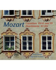 Wolfgang Amadeus Mozart (1756-1791) - Cassationen KV 63 & 99 SACD