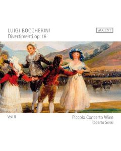 Luigi Boccherini (1743-1805) - Divertimenti für Flöte & Streicher op.16 Vol.2 CD