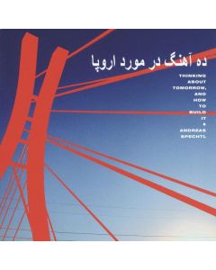 Andreas Spechtl - Thinking About Tomorrow, And How To Build It LP