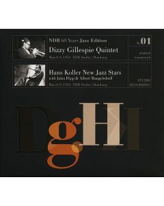 Dizzy Gillespie & Hans Koller - NDR 60 Years Jazz Edition No. 01 - Live March 9, 1953, NDR Studio, Hamburg (remastered) (mono) LP