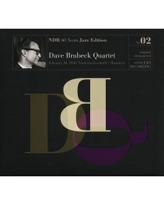 Dave Brubeck (1920-2012) - NDR 60 Years Jazz Edition No. 02 - Live February 28, 1958, Niedersachsenhalle Hannover (remastered) (Mono) CD