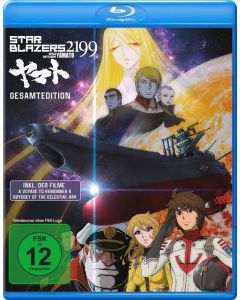 Star Blazers 2199: Space Battleship Yamato (Komplette Serie inkl. 2 Filme (Blu-rayI BR