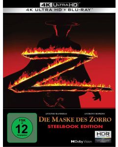 Die Maske des Zorro (Ultra HD Blu-ray & Blu-ray im Steelbook) UHD