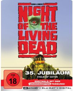 Night of the Living Dead (1990) (4K Ultra HD Blu-ray & Blu-ray im Steelbook) UHD
