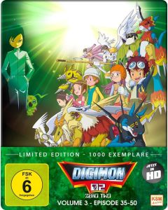 Digimon Adventure Staffel 2 Vol. 3 (Blu-ray im Future Pak) BR
