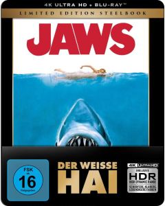 Der weiße Hai (50th Anniversay) (4K Ultra HD Blu-ray & Blu-ray im Steelbook) UHD