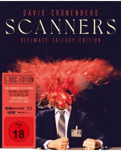 Scanners (Ultimate Trilogy Edition) (4K Ultra HD Blu-ray & Blu-ray) UHD