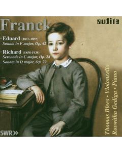 Richard Franck (1858-1938) - Cellosonate op.22 CD