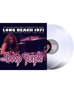 Deep Purple - Long Beach 1971 (remastered) (180g) (Limited Numbered Edition) (Crystal Clear Vinyl) LP