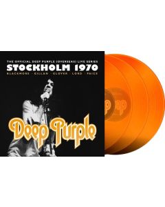Deep Purple - Stockholm 1970 (remastered) (180g) (Limited Numbered Edition) (Orange Vinyl) LP