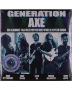 Generation Axe - The Guitars That Destroyed The World: Live In China (180g) (Limited Edition) (Clear/Blue/Green Splatter Vinyl) LP