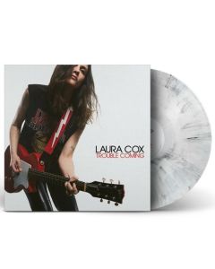 Laura Cox - Trouble Coming (180g) (Limited Edition) (White/Black Marbled Vinyl) LP