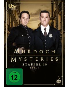 Murdoch Mysteries Staffel 10 Teil 1 DVD