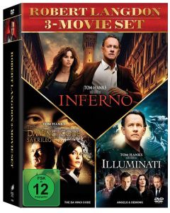 The Da Vinci Code - Sakrileg / Illuminati / Inferno DVD