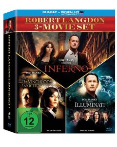 The Da Vinci Code - Sakrileg / Illuminati / Inferno (Blu-ray) BR