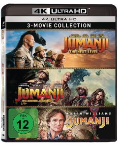 Jumanji 1-3 (Ultra HD Blu-ray) UHD