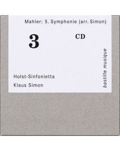 Gustav Mahler (1860-1911) - Symphonie Nr. 5 (arrangiert für Kammerensemble von Klaus Simon) CD