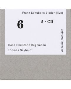 Franz Schubert (1797-1828) - Lieder (live) CD