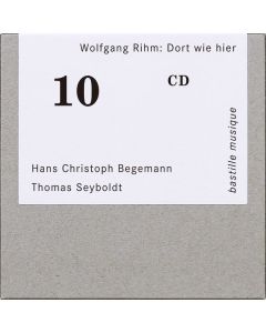 Wolfgang Rihm (1952-2024) - Lieder für Bariton & Klavier "Dort wie hier" CD