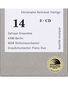Christophe Bertrand (1981-2010) - Sämtliche Instrumentalwerke "Vertigo" CD