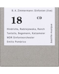 Bernd Alois Zimmermann (1918-1970) - Symphonie in einem Satz CD