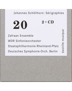 Johannes Schöllhorn - Instrumentalwerke - "Serigraphies" CD