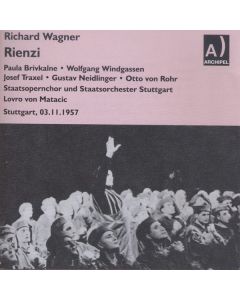 Richard Wagner (1813-1883) - Rienzi CD