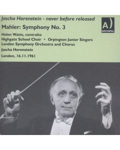 Gustav Mahler (1860-1911) - Symphonie Nr.3 CD