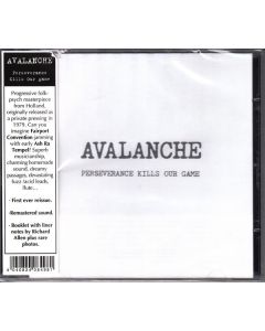 Avalanche - Perseverance Kills Our Game CD