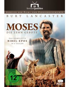 Moses: Die zehn Gebote (Das komplette Bibel-Epos in 6 Teilen) DVD
