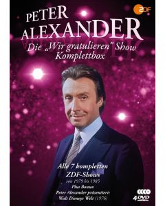 Die Peter Alexander 'Wir gratulieren' Show (Komplettbox) DVD