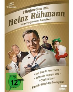 Filmjuwelen mit Heinz Rühmann: 4 unvergessene Klassiker! DVD
