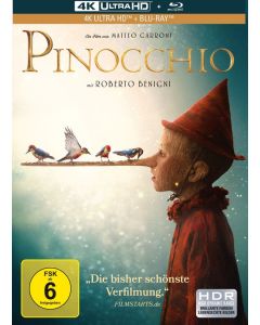 Pinocchio (2019) (Ultra HD Blu-ray & Blu-ray im Mediabook) UHD