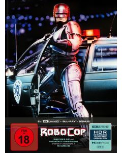 RoboCop (1987) (Director's Cut) (Ultra HD Blu-ray & Blu-ray im Mediabook) UHD