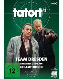 Tatort Team Dresden - Ehrlicher & Kain (Gesamtedition) DVD