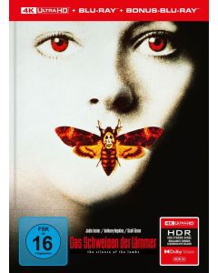 Das Schweigen der Lämmer (4K Ultra HD Blu-ray & Blu-ray im Mediabook) UHD