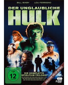 Der unglaubliche Hulk - Die komplette Spielfilm-Trilogie DVD