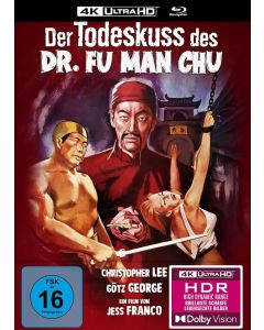 Der Todeskuss des Dr. Fu Man Chu (4K Ultra HD Blu-ray & Blu-ray im Mediabook) UHD