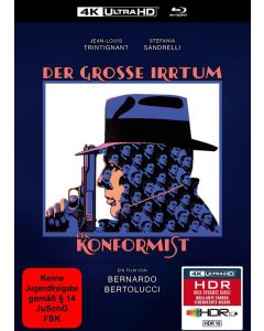 Der grosse Irrtum (Der Konformist) (4K Ultra HD Blu-ray & Blu-ray im Mediabook) UHD
