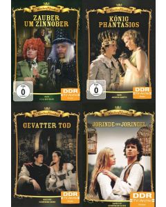 Märchen-Klassiker 4er Package: Gevatter Tod / Jorinde und Joringel / König Phantasios / Zauber um Zinnober DVD