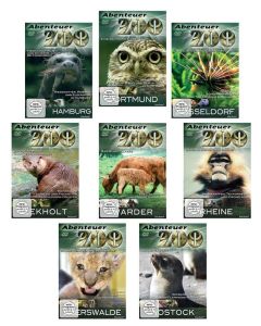 Abenteuer Zoo - Deutschland (8er Package) DVD
