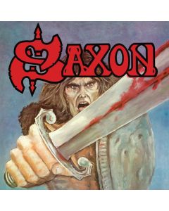Saxon - Saxon (Blue W/ Red Splatter Vinyl) LP