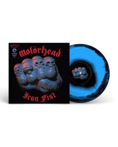 Motörhead - Iron Fist (Limited 40th Anniversary Edition) (Black & Blue Swirl Vinyl) LP
