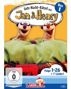 Gute Nacht-Rätsel mit Jan & Henry Box 1 (Abendgrüße aus »Unser Sandmännchen«) DVD