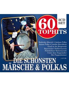 60 Top Hits: Die schönsten Märsche & Polkas CD