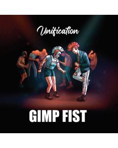 Gimp Fist - Unification (Transparent Red w/ Blue Splashes Vinyl) LP