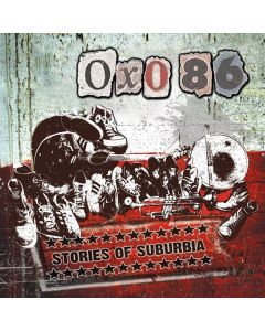 Oxo 86 - Stories Of Suburbia (180g) (Limited Indie Edition) (Clear Red/White Splatter Vinyl) LP