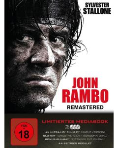 John Rambo (Remastered Edition) (Ultra HD Blu-ray & Blu-ray im Mediabook) UHD